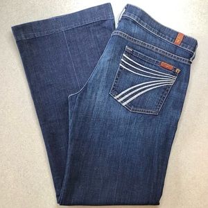 7 For All Mankind Jeans 30X29 Dojo New York Dark